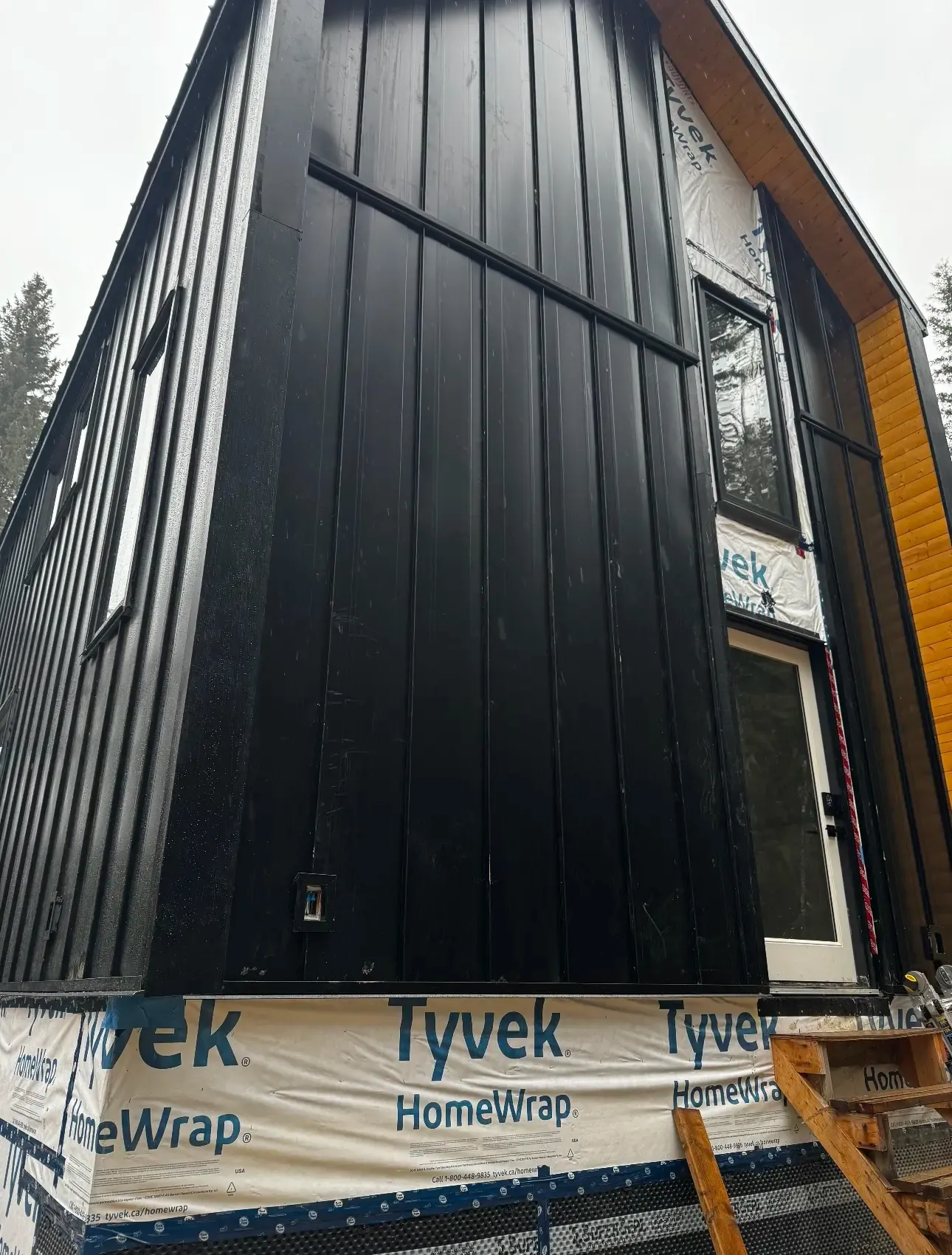 Front Facade Renovation by Raindeer Roofing in Calgary